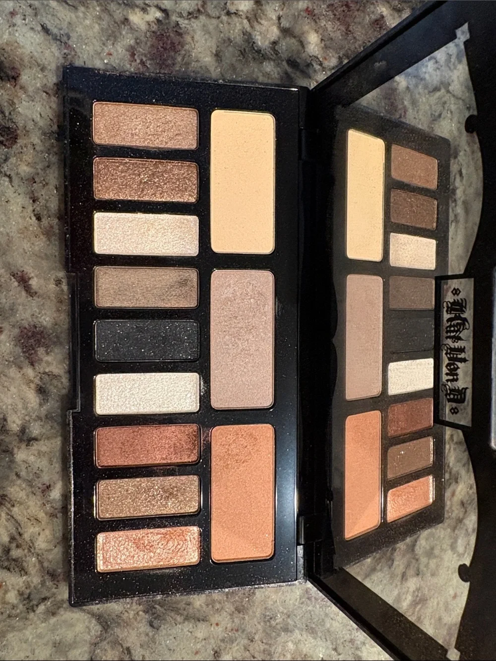 Kat Von D Black Matte 'Shade + Light' Compact Palette
